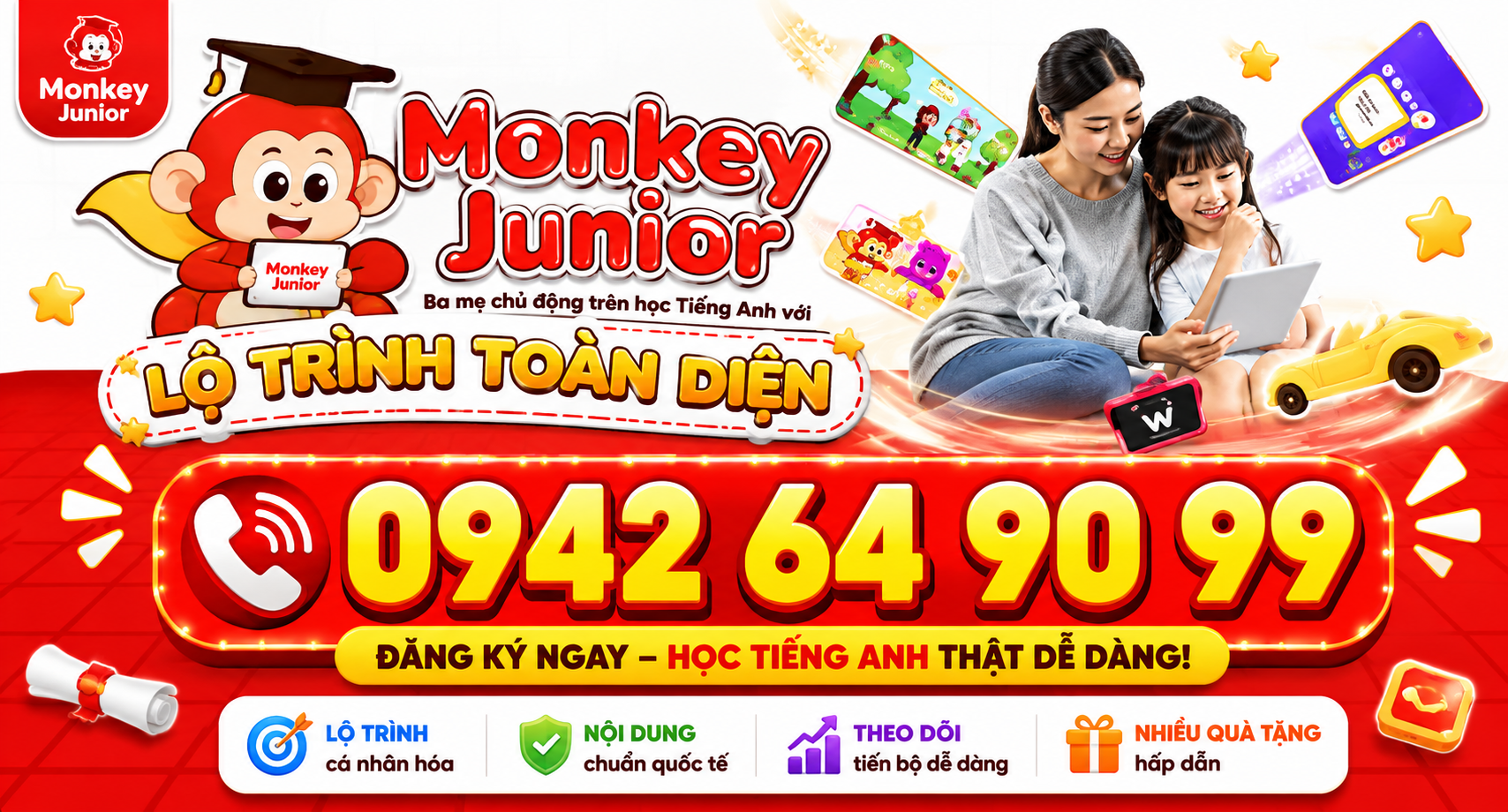 Monkey junior gia re